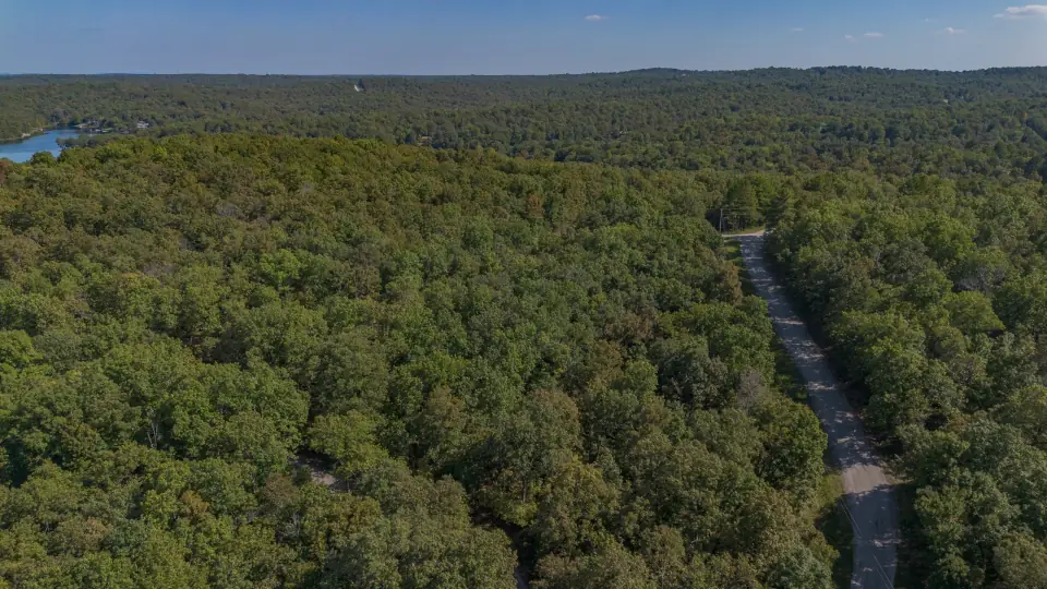 Foto de dron 4 del entorno del lote 120-11028-000, terreno en venta en Cherokee Village, Arkansas