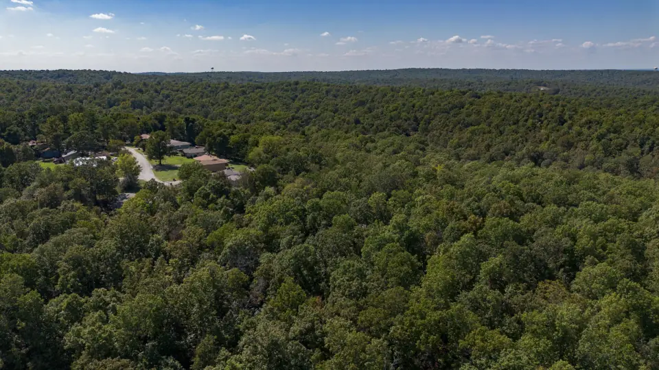 Foto de dron 5 del entorno del lote 130-11307-000, terreno en venta en Cherokee Village, Arkansas