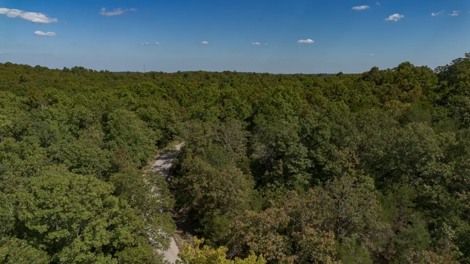 Foto de dron 5 del entorno del lote 130-11368-000, terreno en venta en Cherokee Village, Arkansas